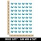 Cute Mermaid Sitting in Pocket Temporary Tattoo Water Resistant Fake Body Art Set Collection (1 Sheet)